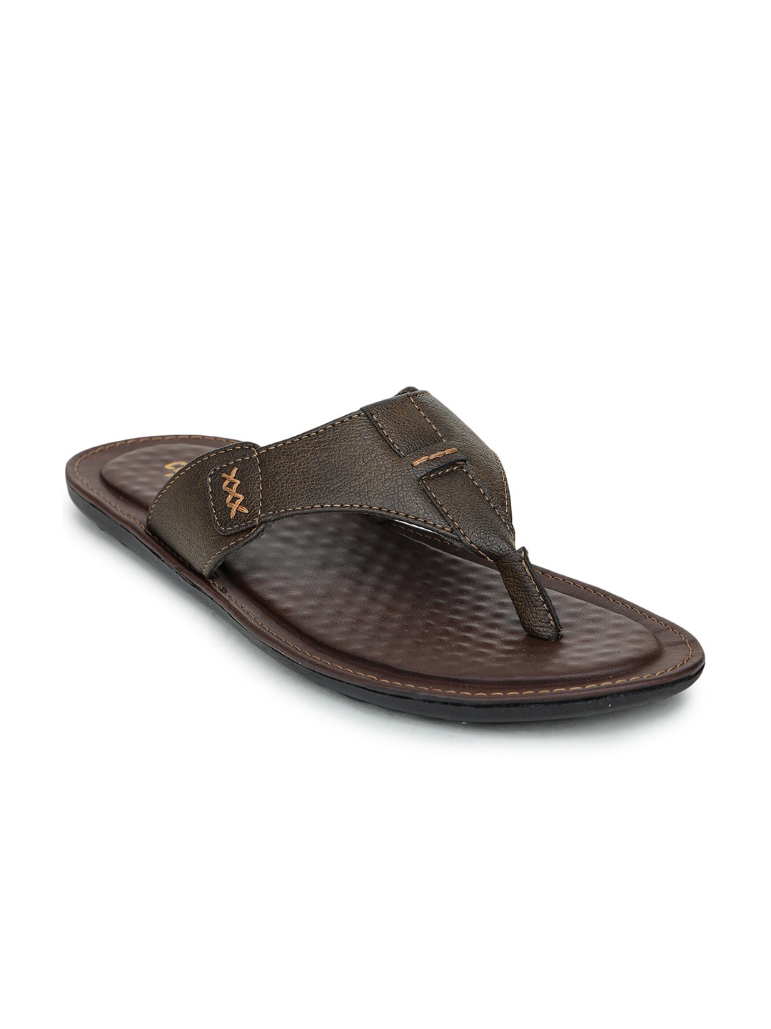 

Liberty Men Brown & Black Thong Flip-Flops