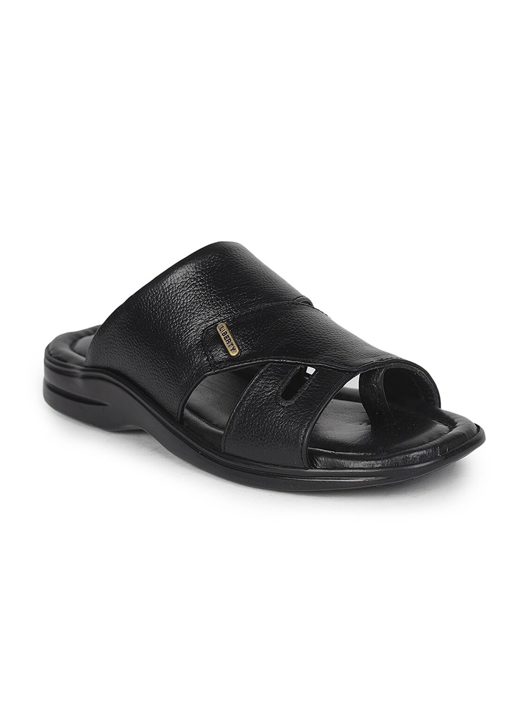 

Liberty Men Black Comfort Sandals