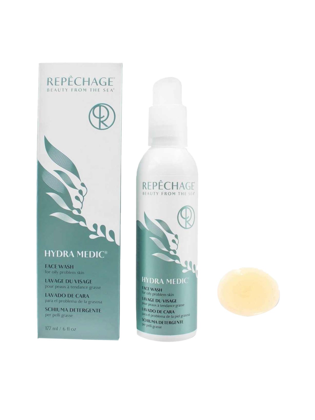 

Repechage Hydra Medic Face Wash for Oily Skin with Seaweed Extract - 177 ml, White