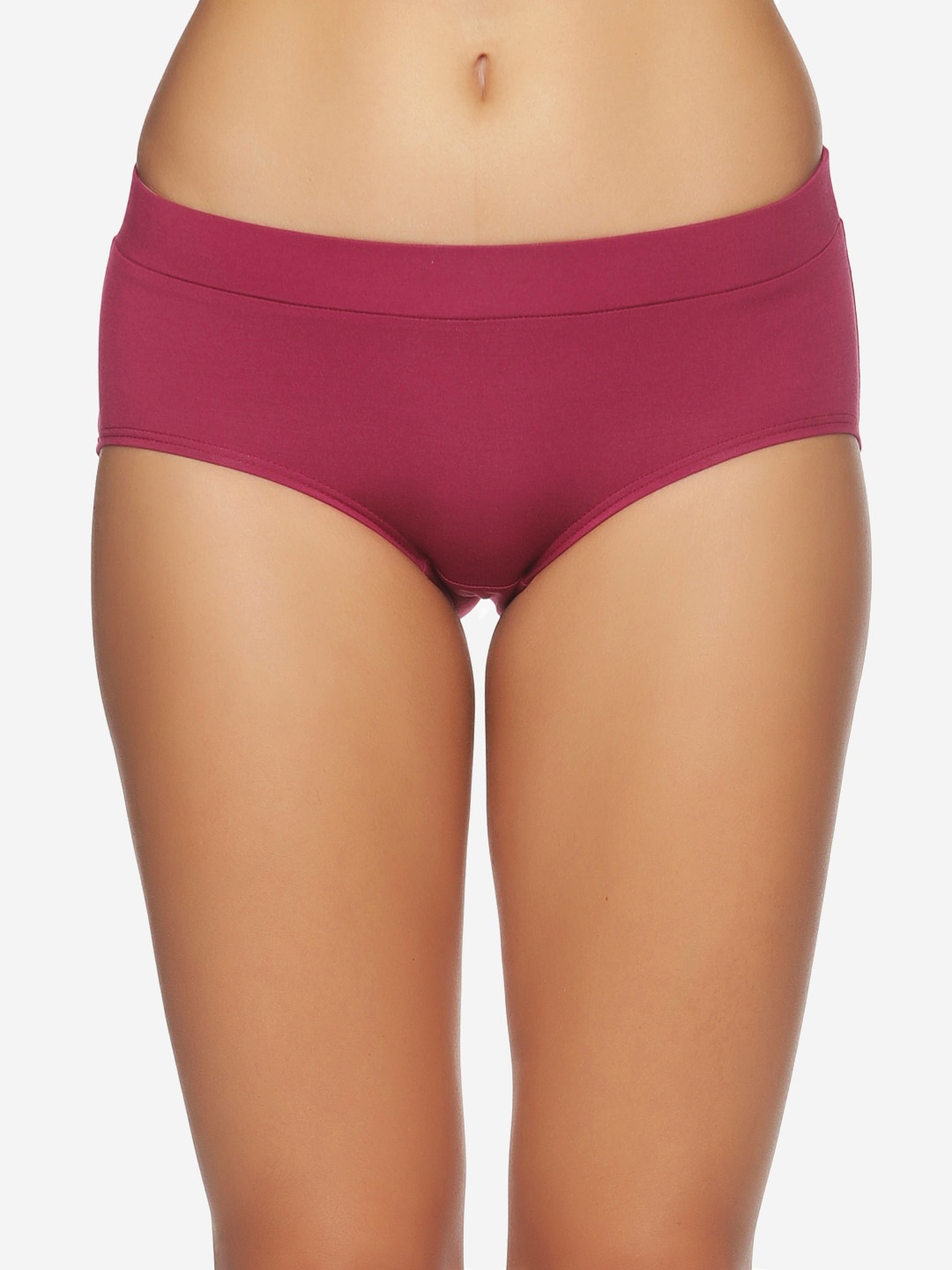 

Tailor & Circus Women Maroon Solid Hipster Briefs