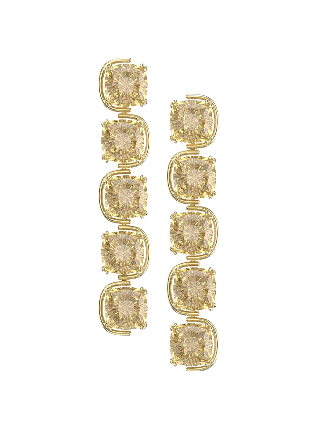 

SWAROVSKI Gold-Plated Crystals Studded Earrings