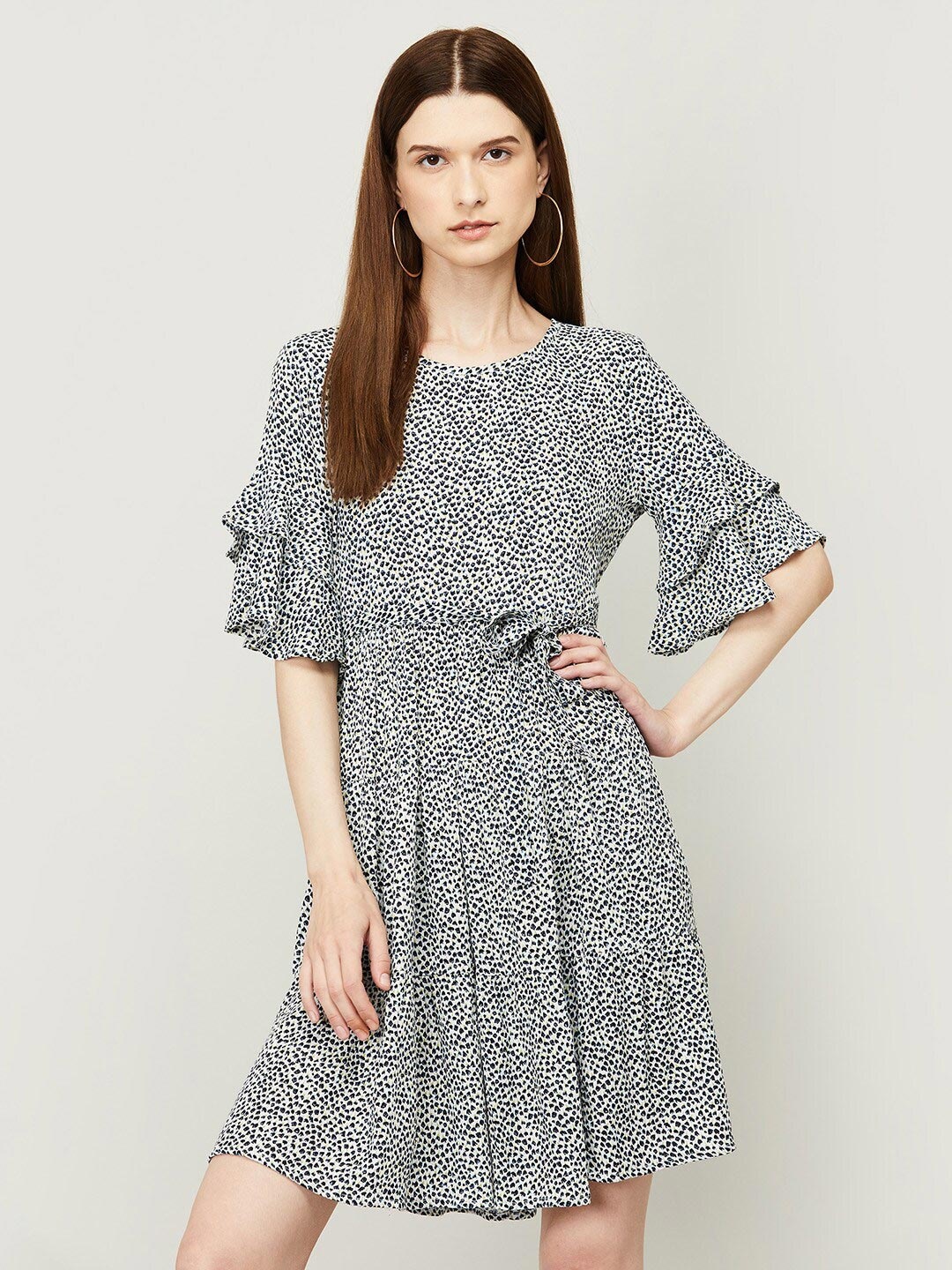 

Fame Forever by Lifestyle Blue Floral Dress