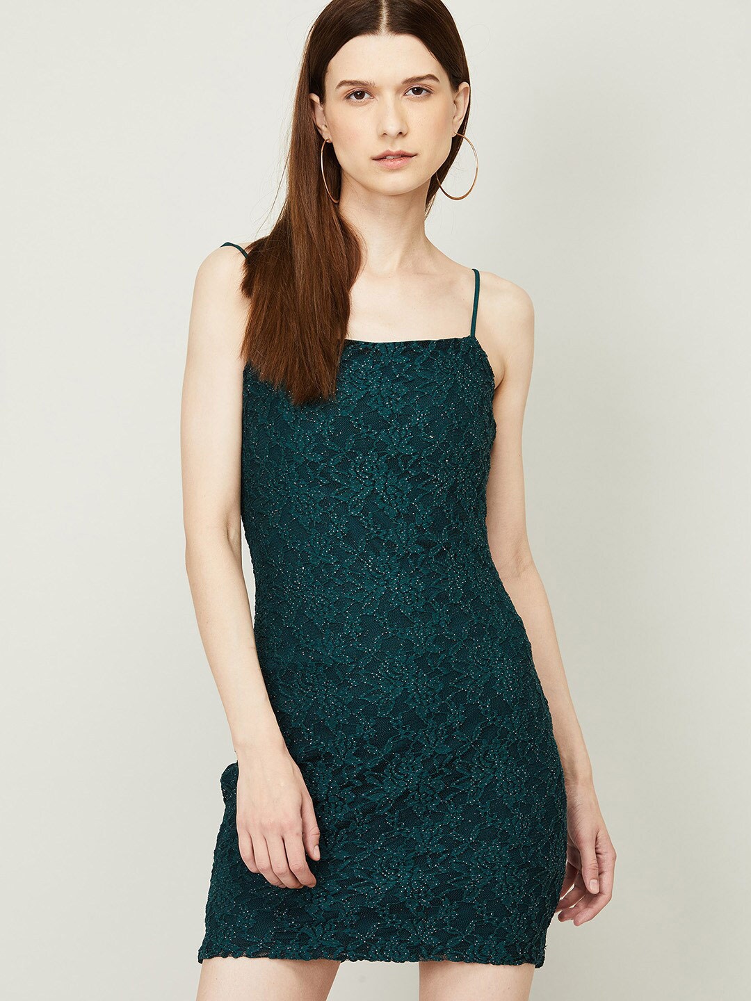 

Ginger by Lifestyle Green Sheath Dress