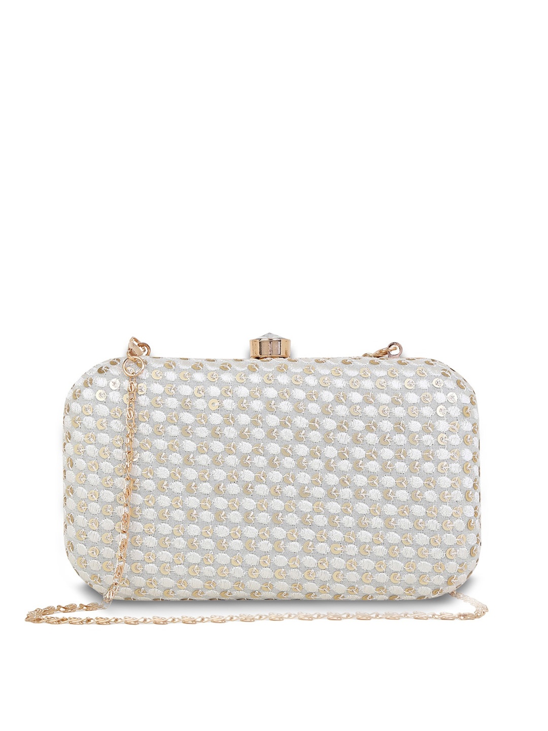 

TRINK Women White Clutches