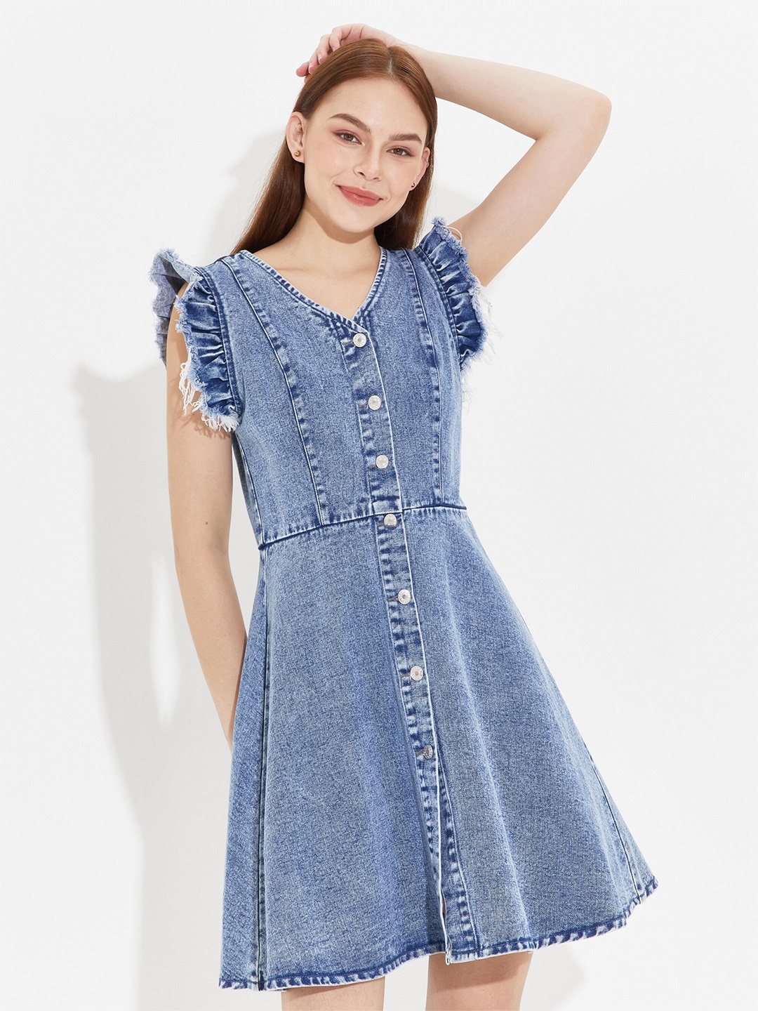 

URBANIC Blue Dress