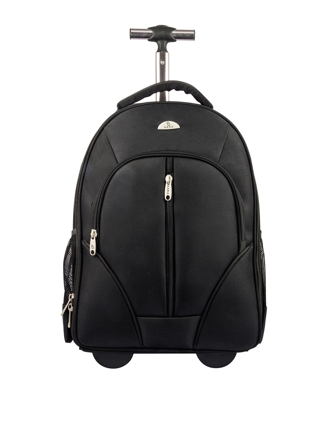 

Kara Unisex Black Trolley Laptop Backpack