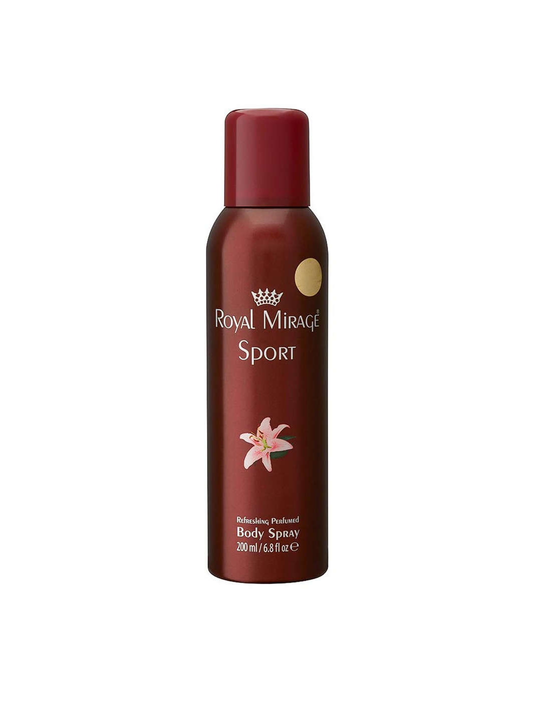 

Royal Mirage Men Sport Perfumed Body Deodorant Spray - 200ml, Maroon