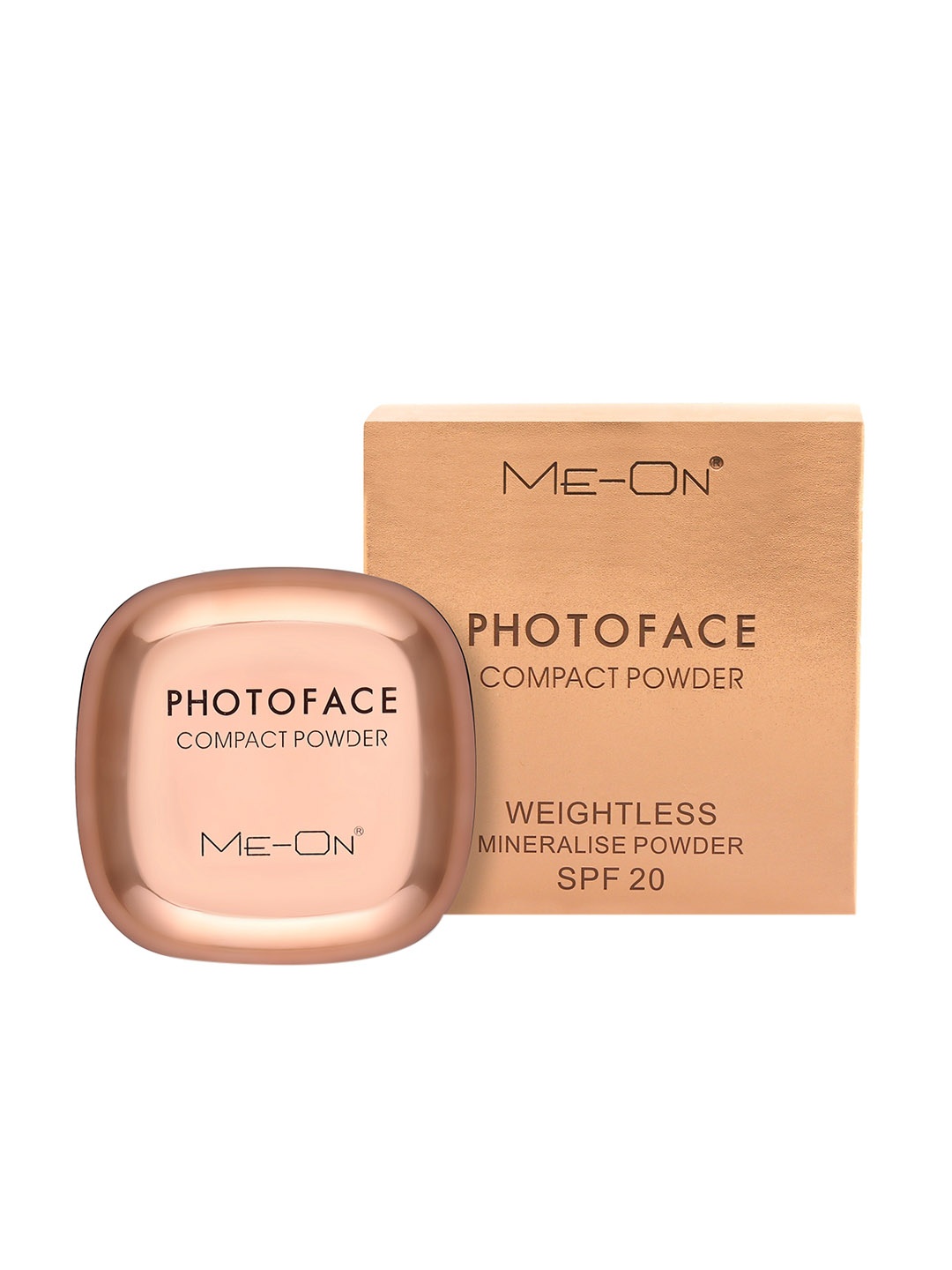

ME-ON Weightless SPF 20 Mineralise Photoface Compact Powder - Shade 02, Nude