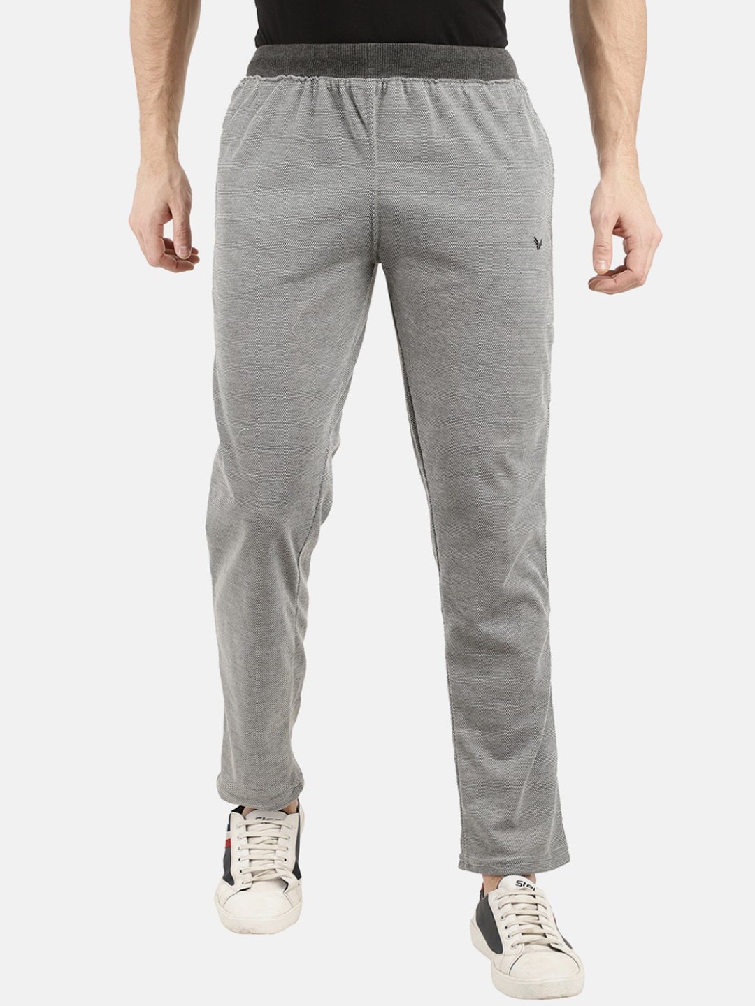 

V-Mart Men Grey Solid Track Pants