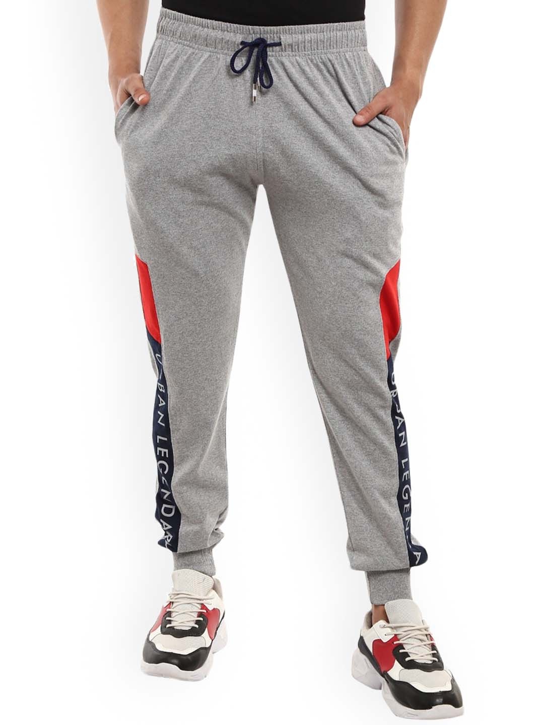 

V-Mart Men Grey Printed Cotton Joggers