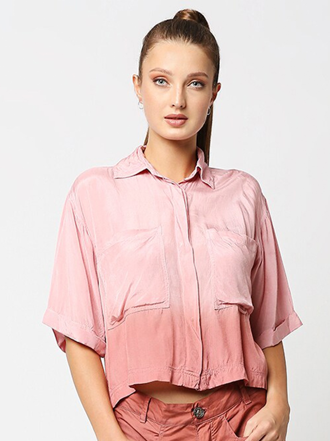 

Remanika Women Blue Comfort Casual Shirt
