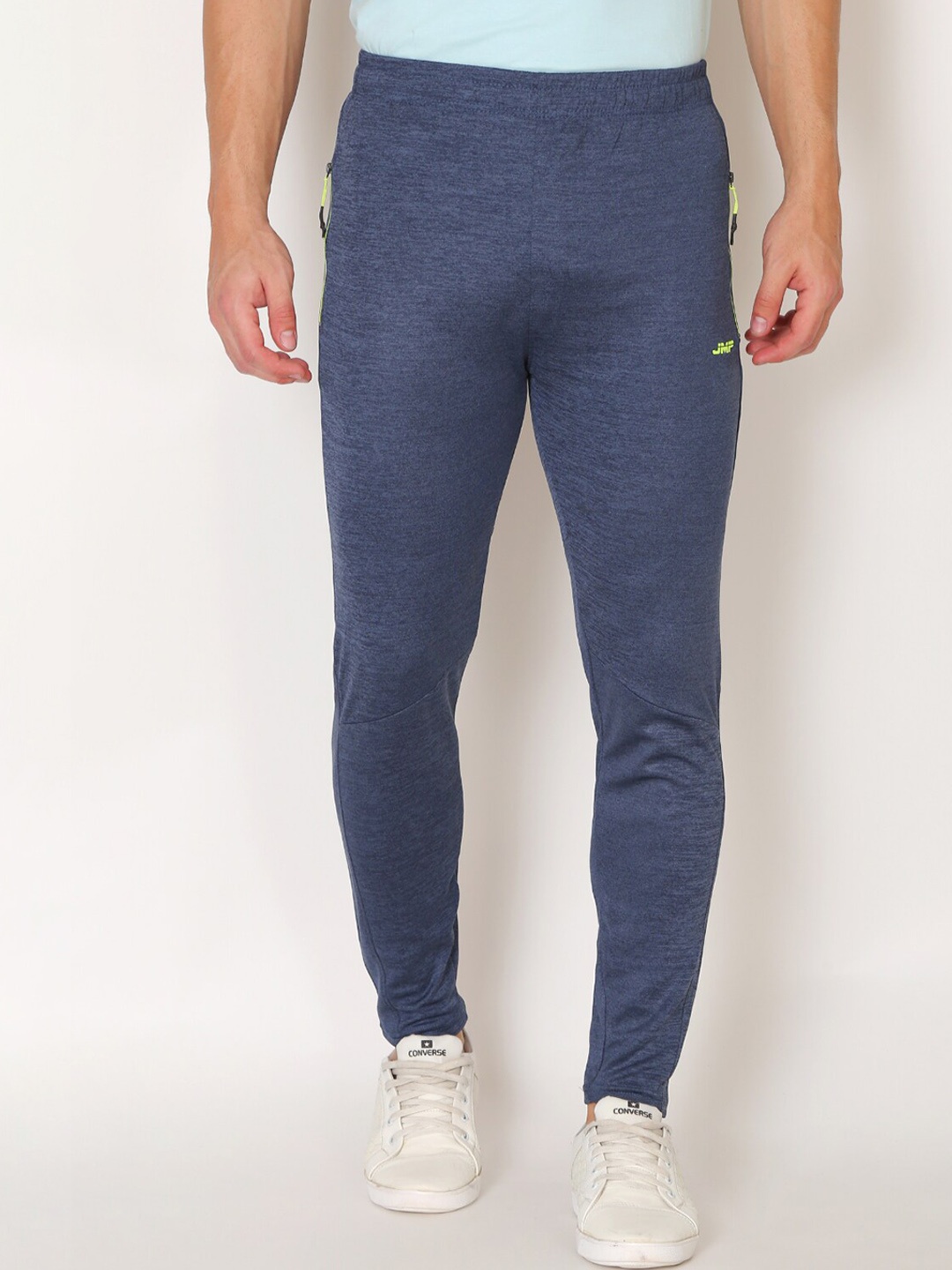 

JMP Men Blue Solid Slim Fit Joggers