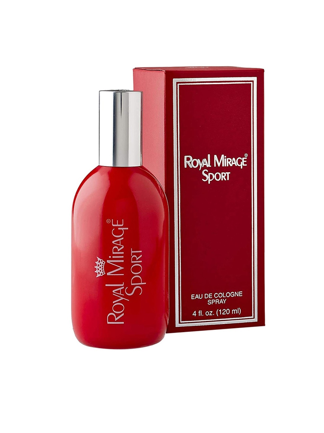 

Royal Mirage Sport Eau De Cologne Perfume For Men 120ml, Maroon