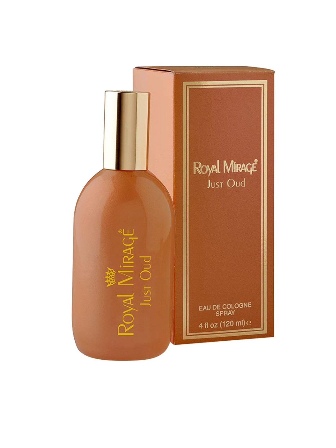 

Royal Mirage Men Just Oud Eau De Cologne Perfume 120ml, Brown