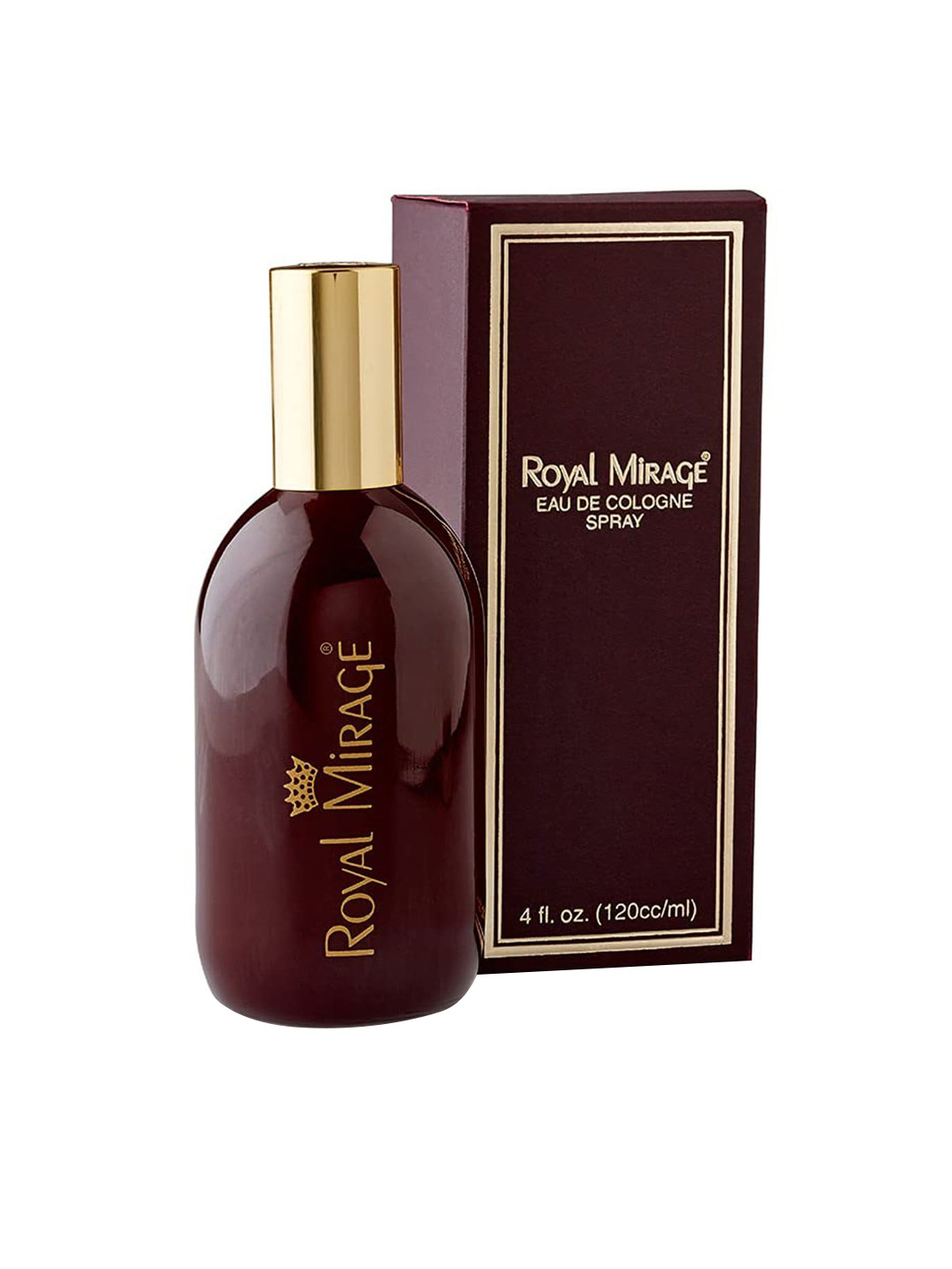 

Royal Mirage Classic Original unisex Eau De Cologne Perfume 120 ml, Brown