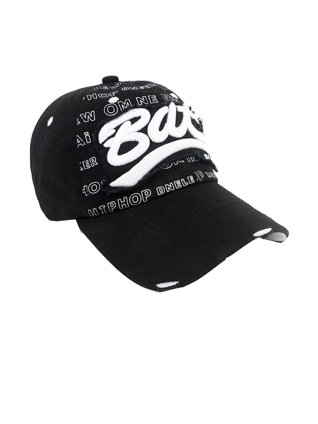 

YOUSTYLO Unisex Black Caps