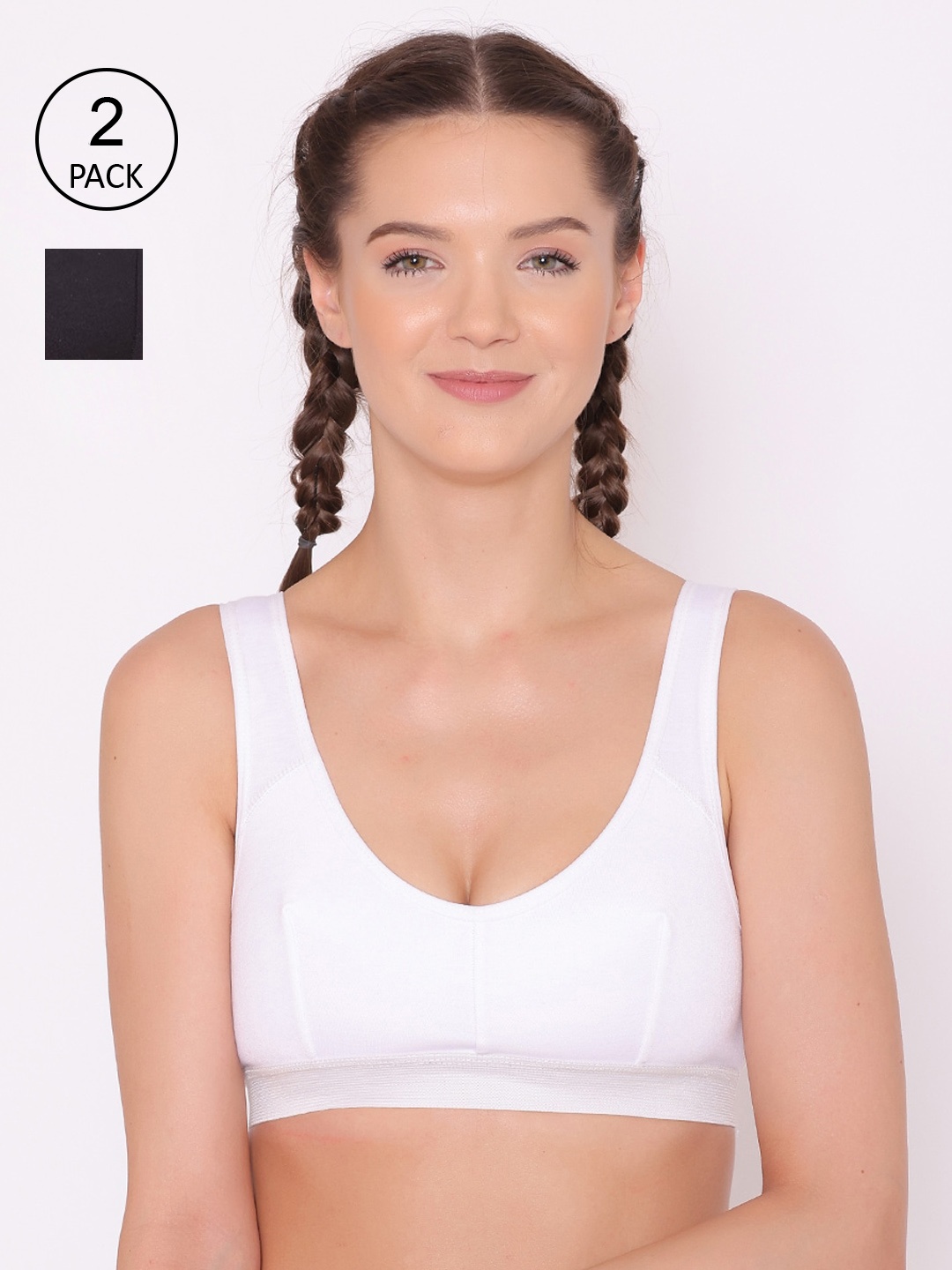 

ABELINO Girls Black Bra