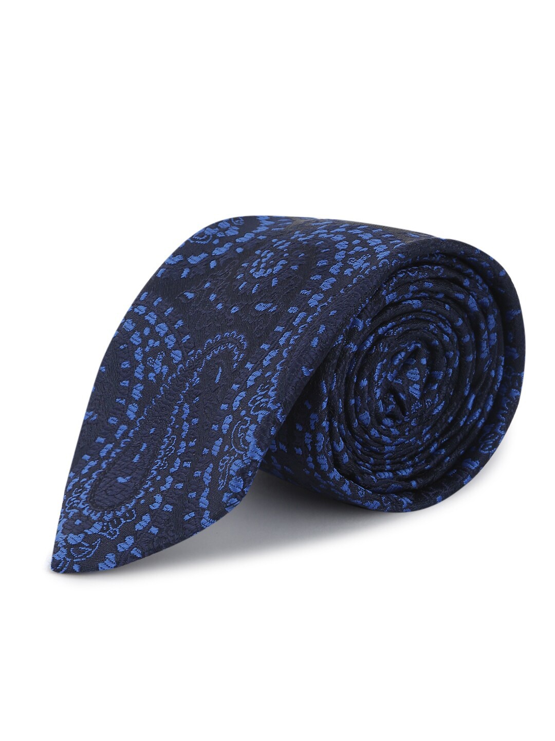 

ELLIS Men Blue Woven Design Broad Tie