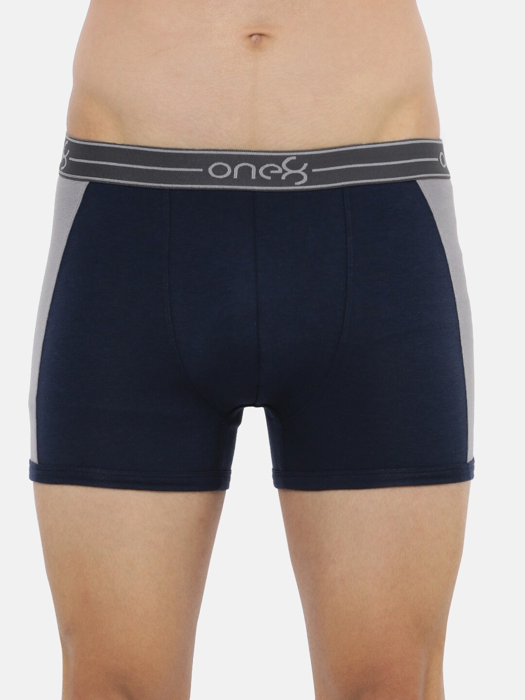 

one8 by Virat Kohli Men Blue Solid Trunk ONE8_711_MBU_1PC