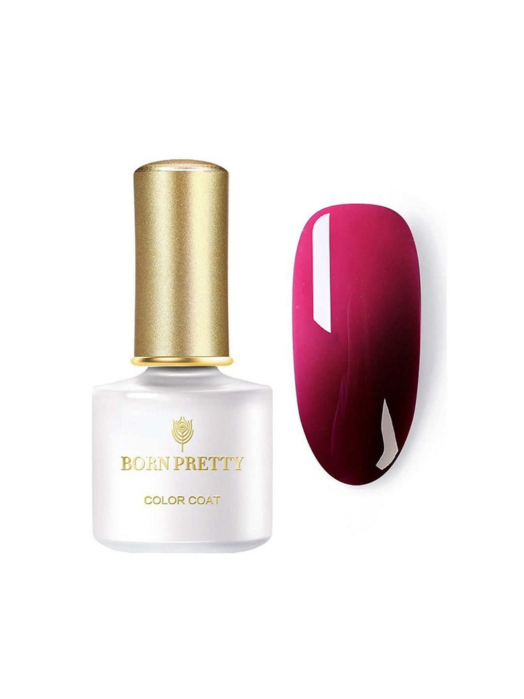 

BORN PRETTY Thermal Color Changing UV-LED Gel Nail Polish - DT11, Pink