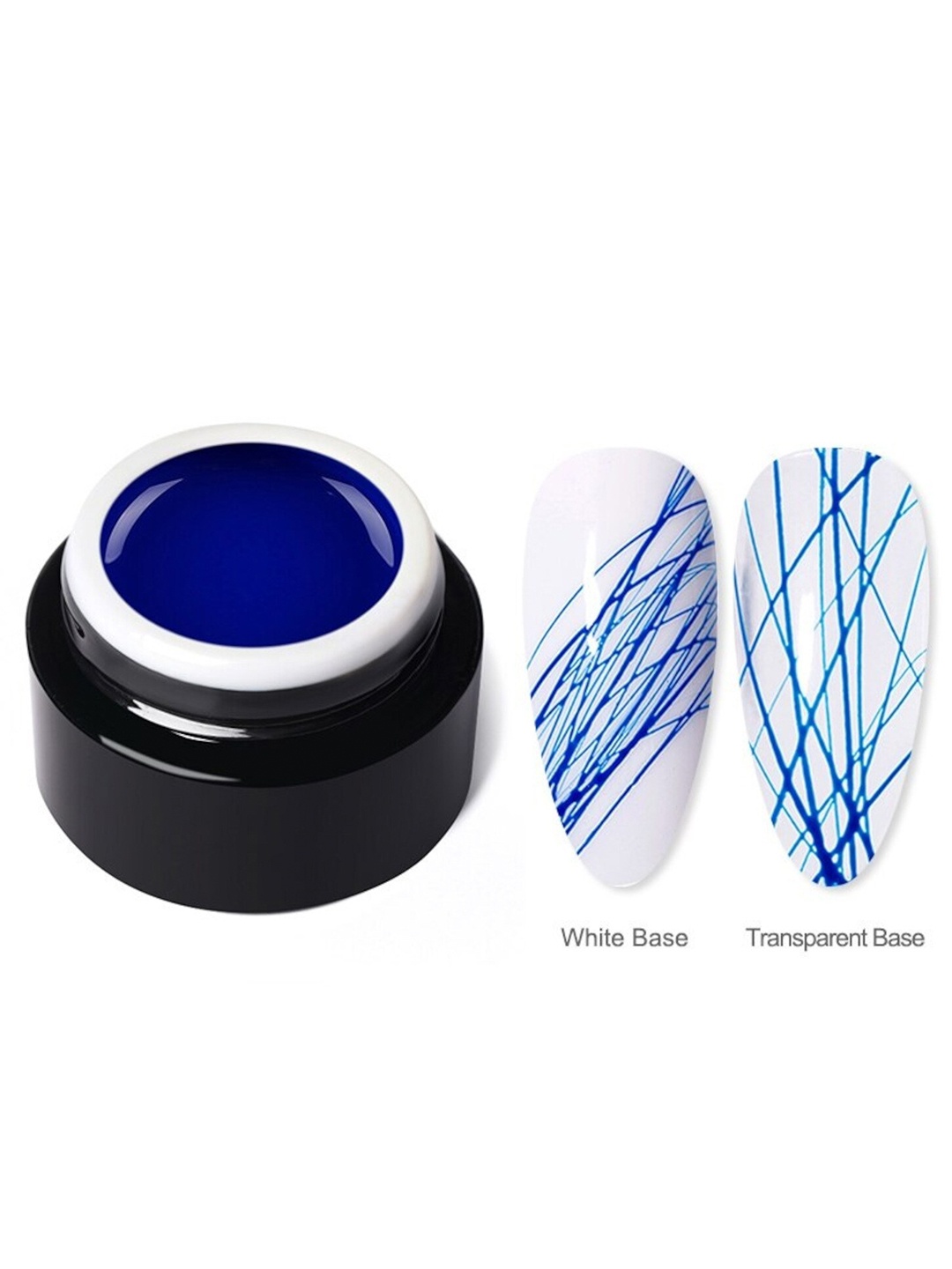 

BORN PRETTY Spider Pull Lines Drawing Thick Elastic UV Nail Art Gel - Shade SG06, Navy blue