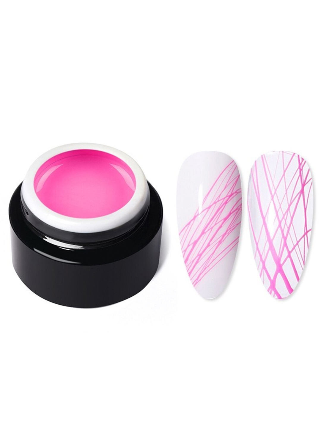 

BORN PRETTY Spider Pull Lines Drawing Thick Elastic UV Nail Art Gel - Shade SG04, Pink