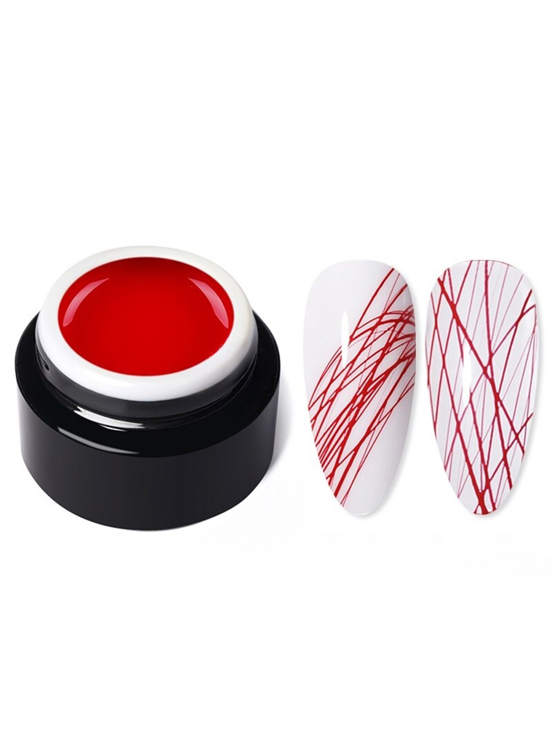 

BORN PRETTY Spider Pull Lines Drawing Thick Elastic UV Nail Art Gel - Shade SG03, Red