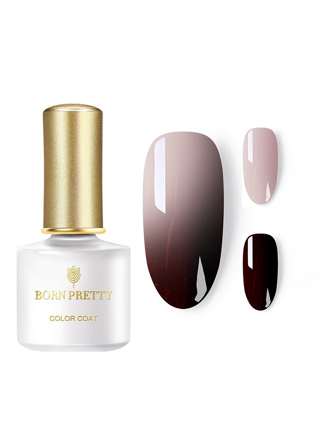 

BORN PRETTY Temperature Change Colour UV Nail Gel Polish - bp-dt-12 6 ml, Multi