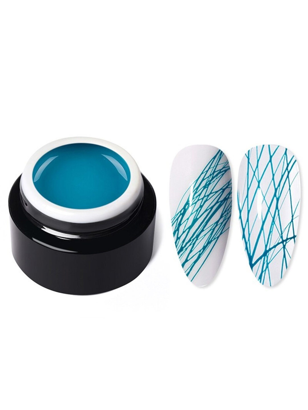 

BORN PRETTY Spider Pull Lines Drawing Thick Elastic UV Nail Art Gel - Shade SG12, Blue