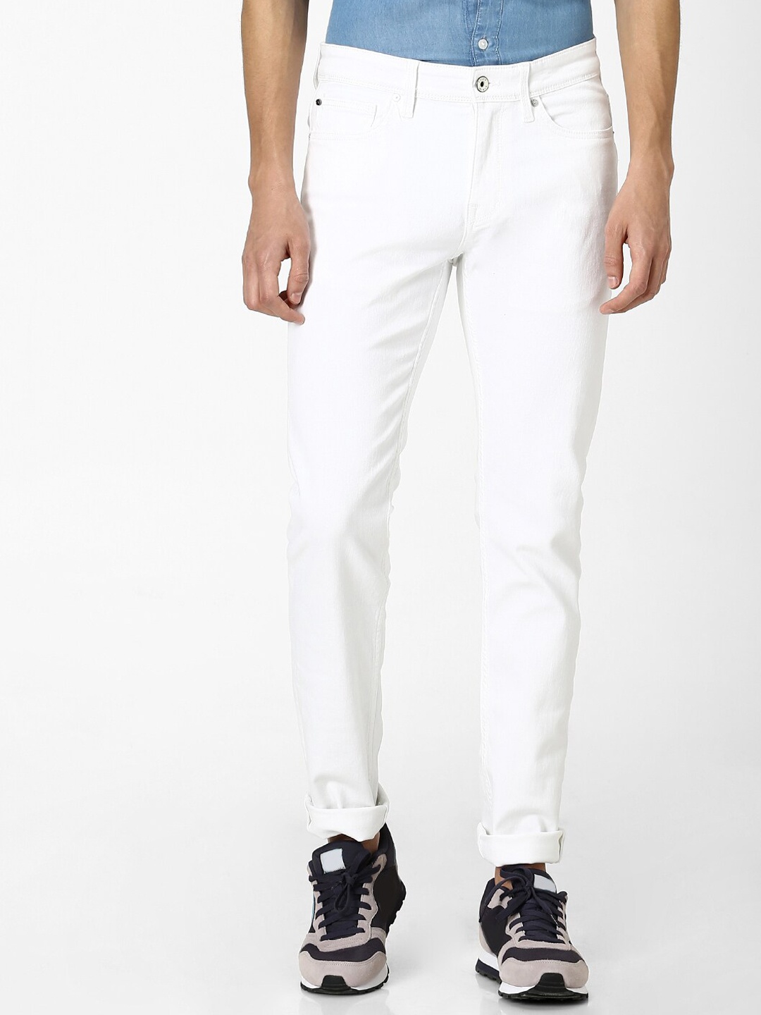 

Celio Men White Slim Fit Jeans