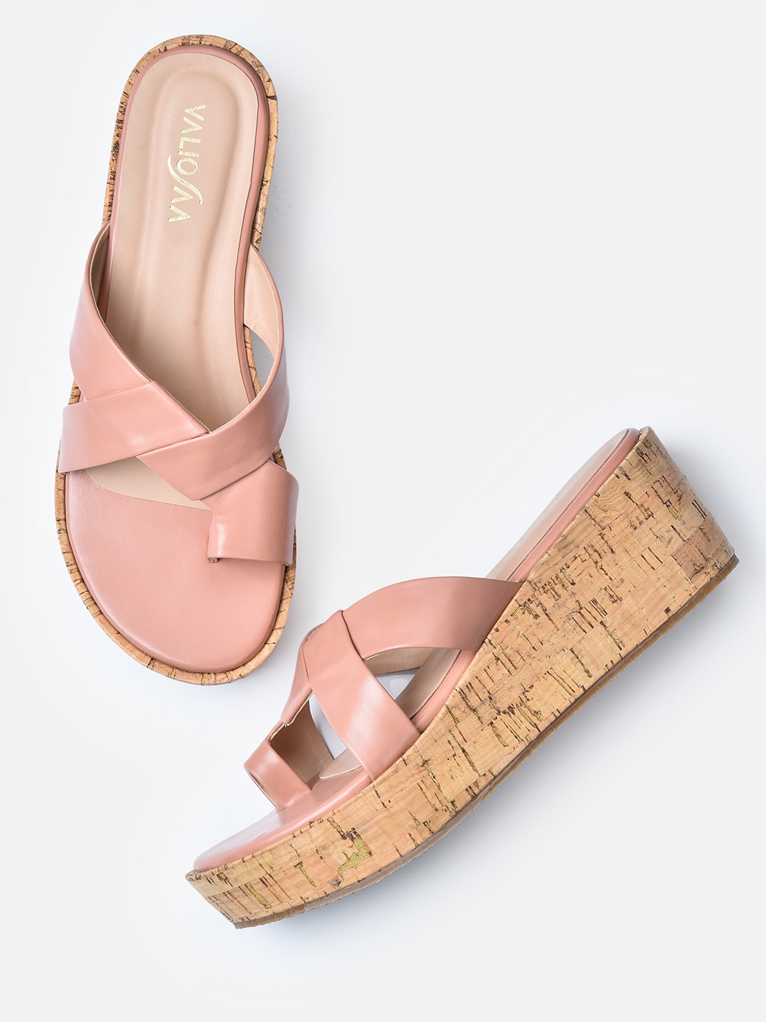 

VALIOSAA Pink Platform Sandals