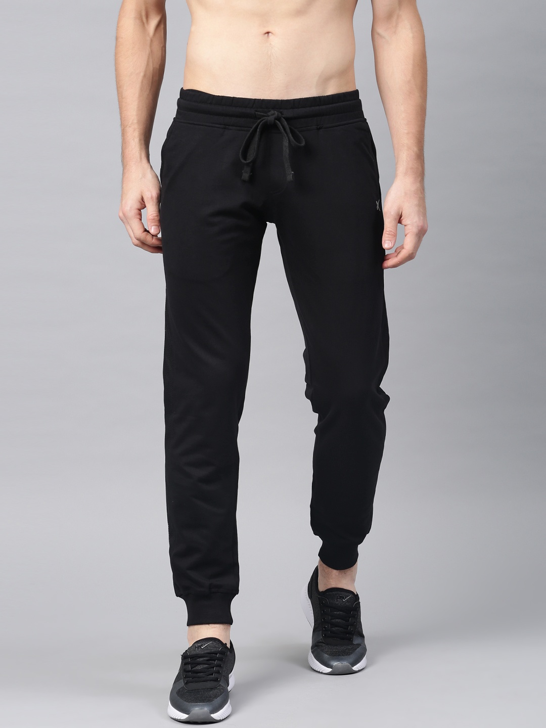 

HRX by Hrithik Roshan Active Black Joggers