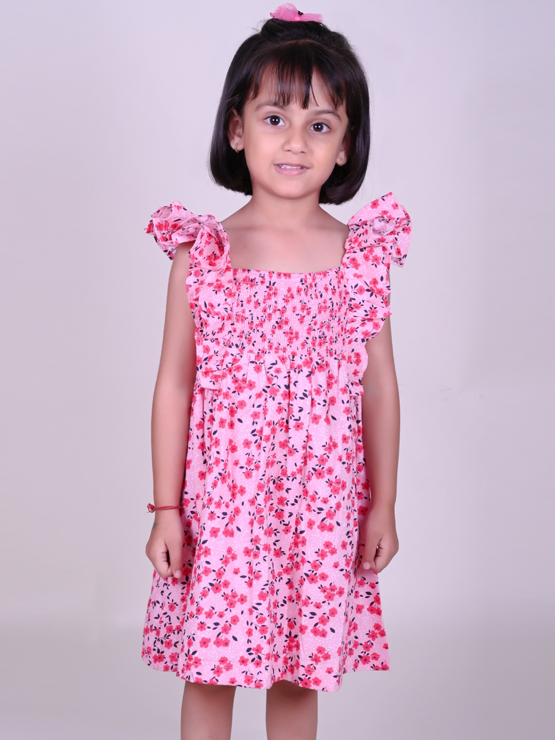 

Jungleebilli Pink Floral Dress