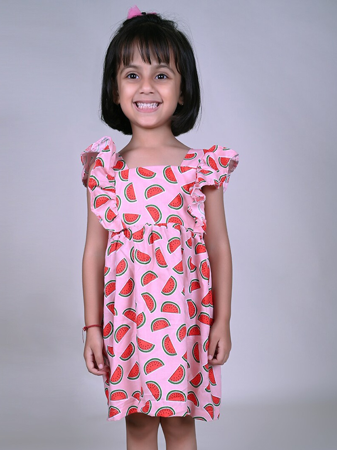 

Jungleebilli Pink Blouson Dress