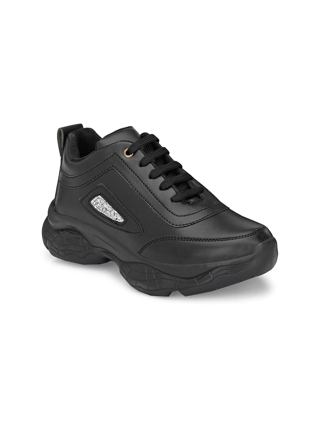 

AfroJack Women Black Running Shoes