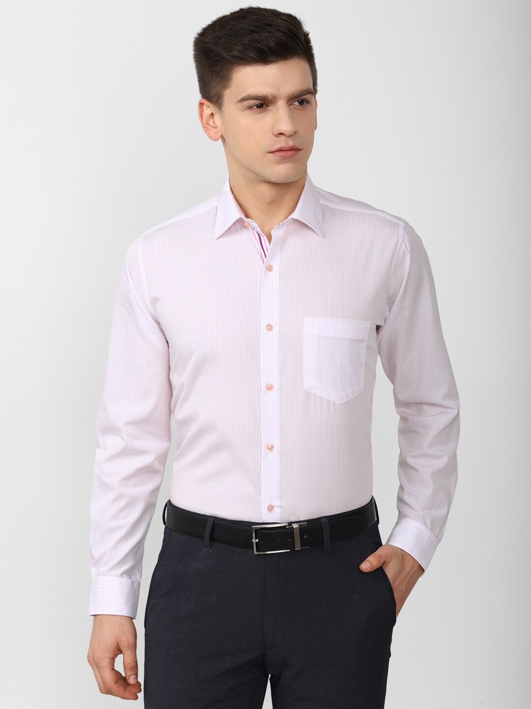 

Van Heusen Men Pink Formal Shirt