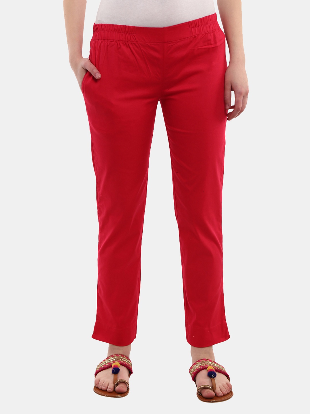 

V-Mart Women Fuchsia Ethnic Palazzos