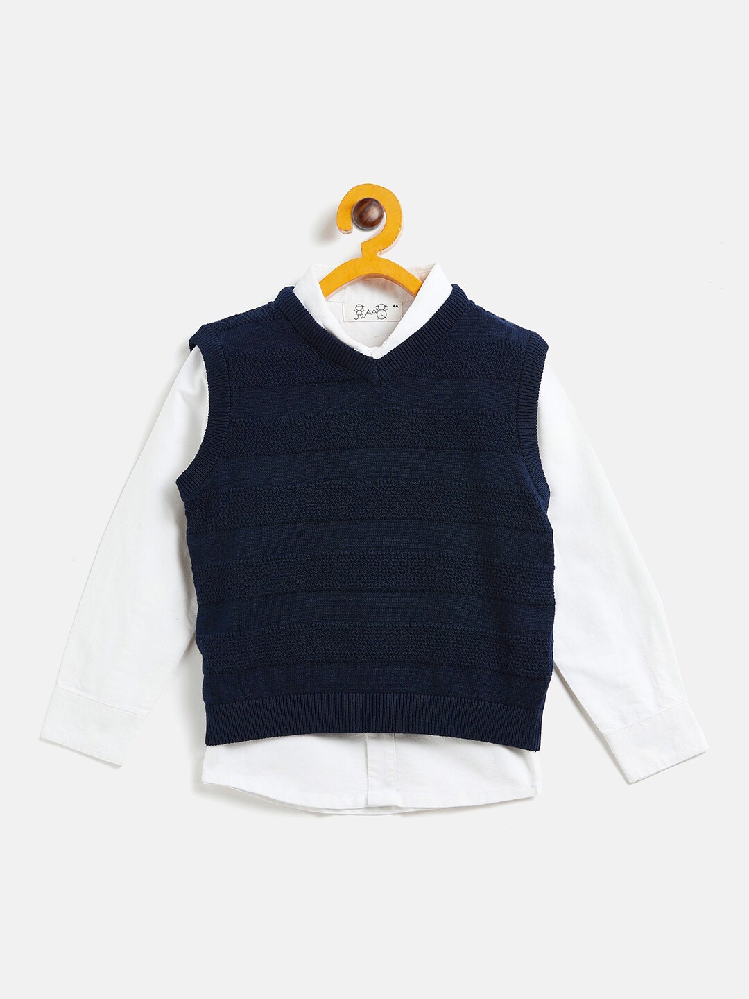 

JWAAQ Boys Blue & White Pullover