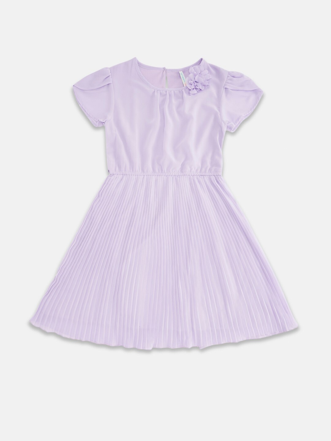 

Pantaloons Junior Lavender Striped Dress