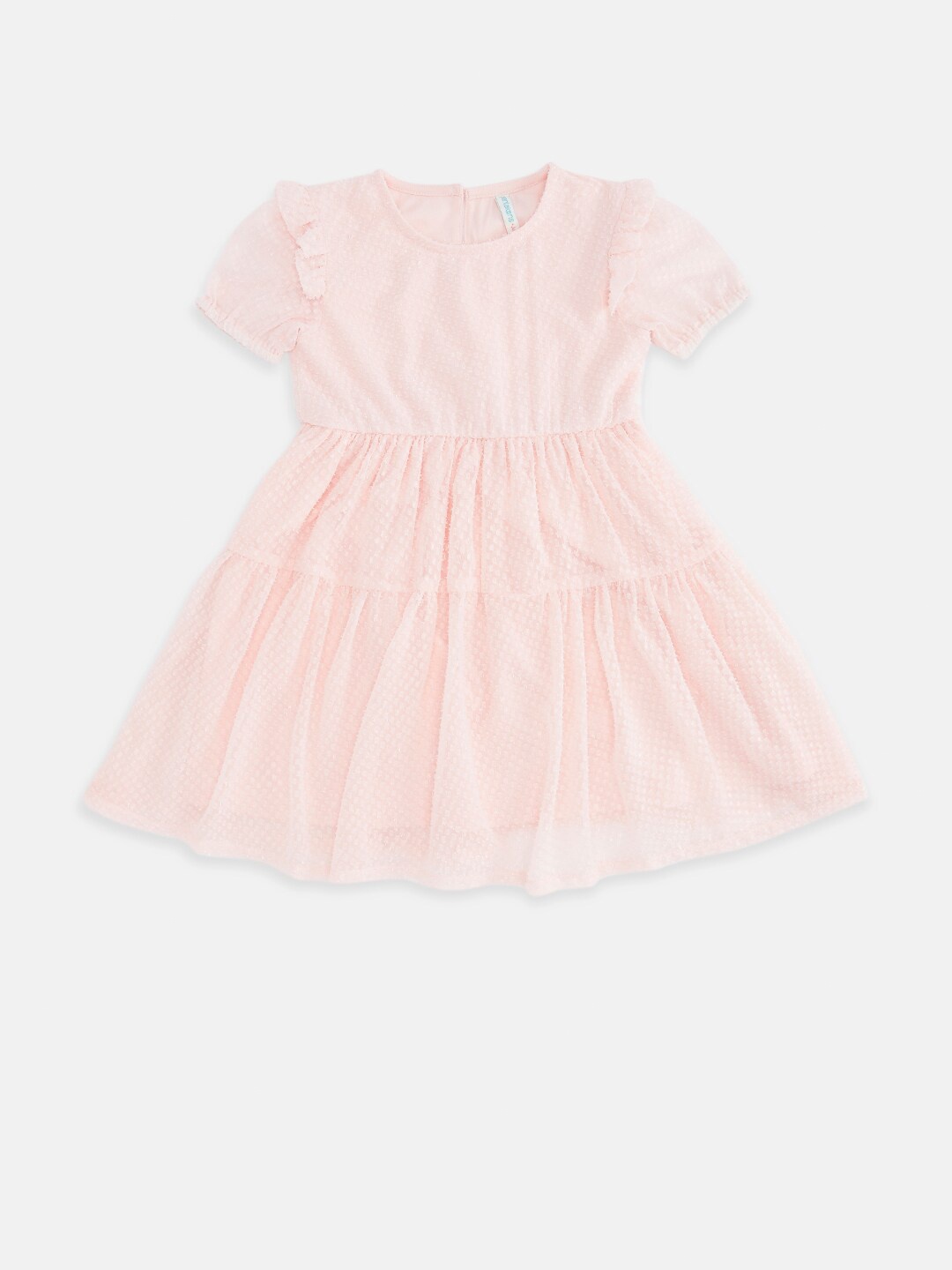 

Pantaloons Junior Pink Satin Dress