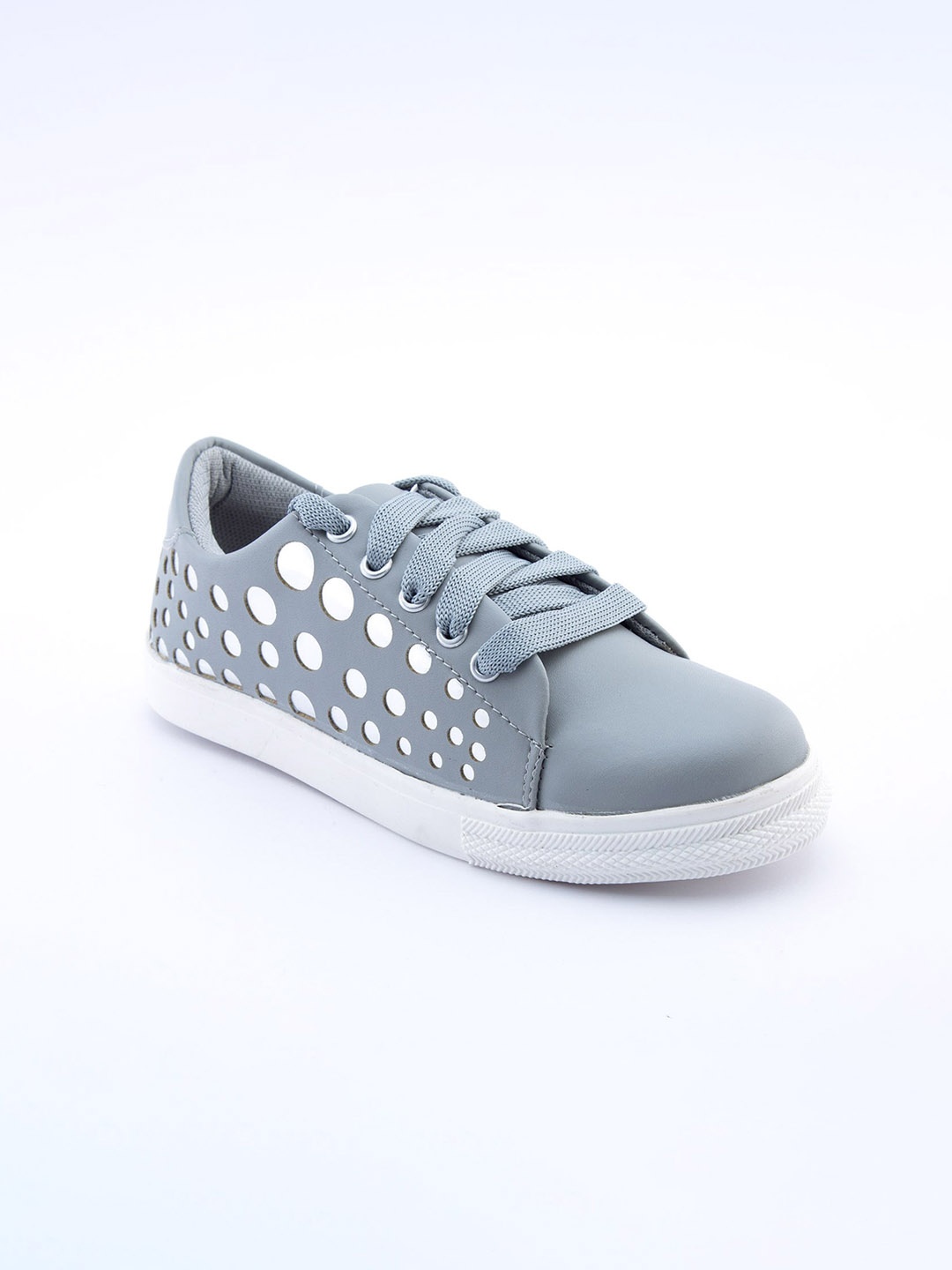 

IMT Women Grey Printed Sneakers