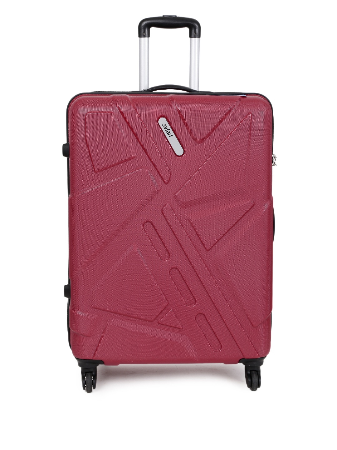 

Safari Unisex Maroon Traffik Anti-Scratch Medium Suitcase