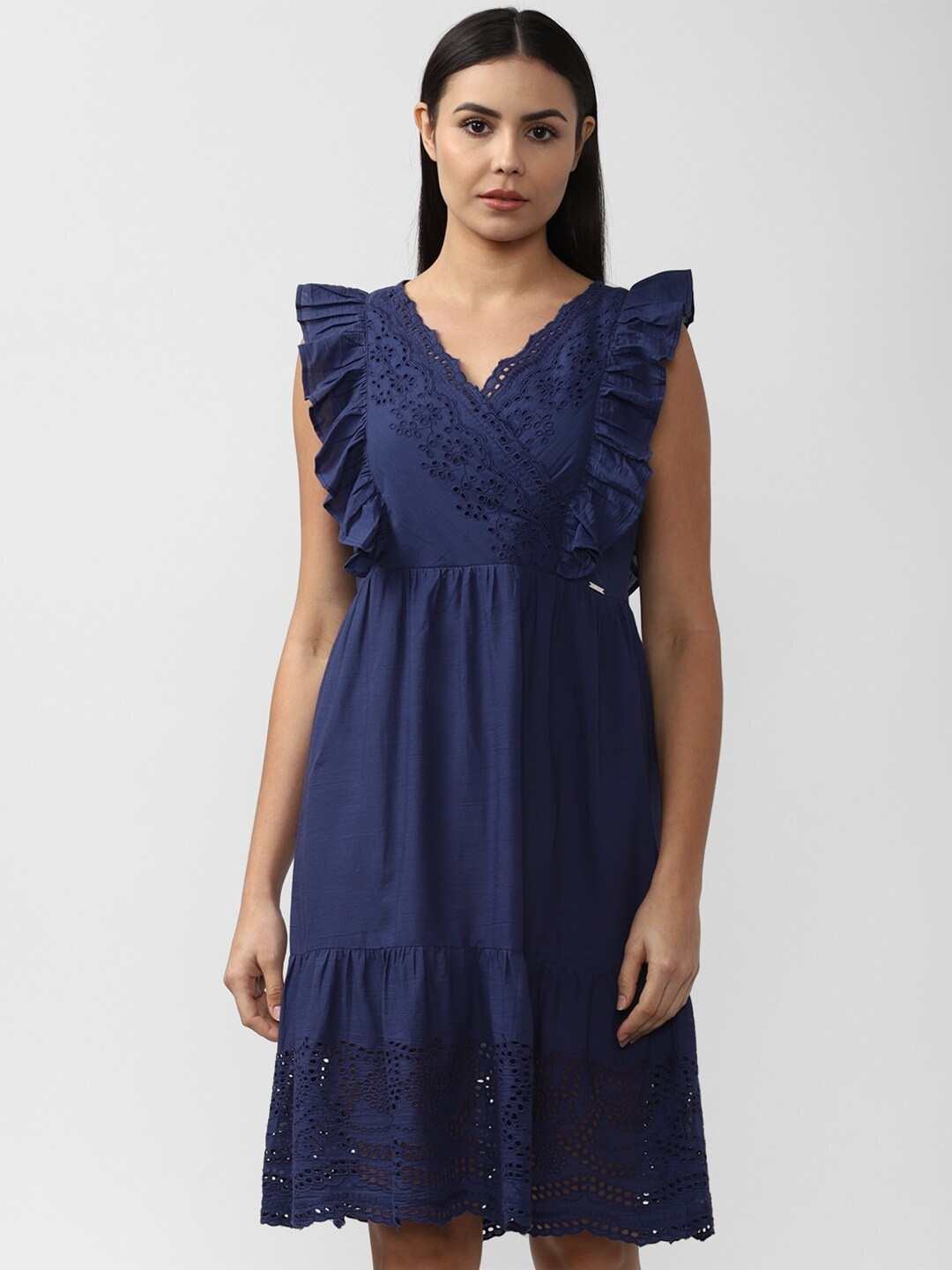 

Van Heusen Woman Navy Blue Dress
