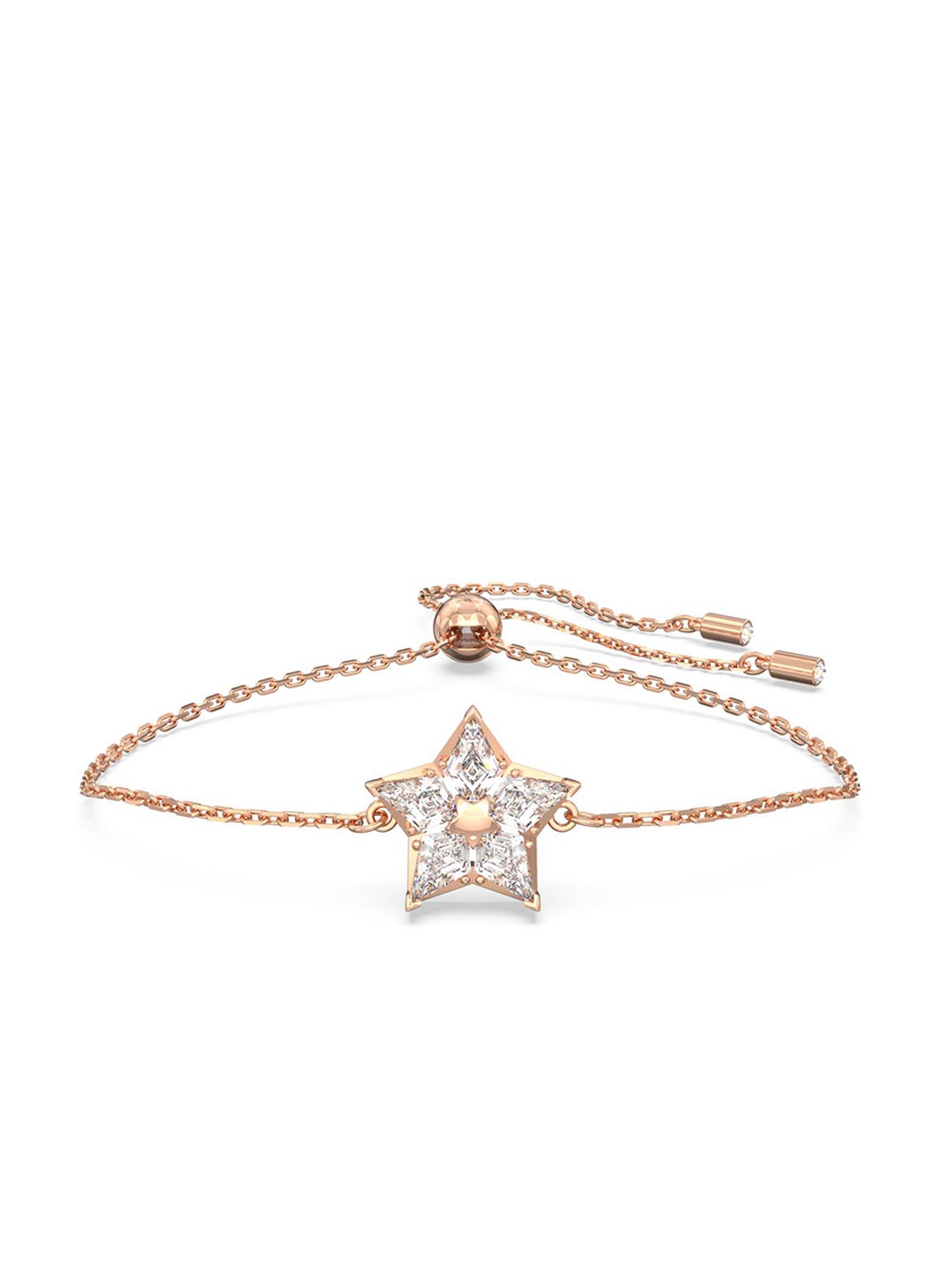 

SWAROVSKI Rose Gold-Tone Plated White Kite Cut Stella bracelet