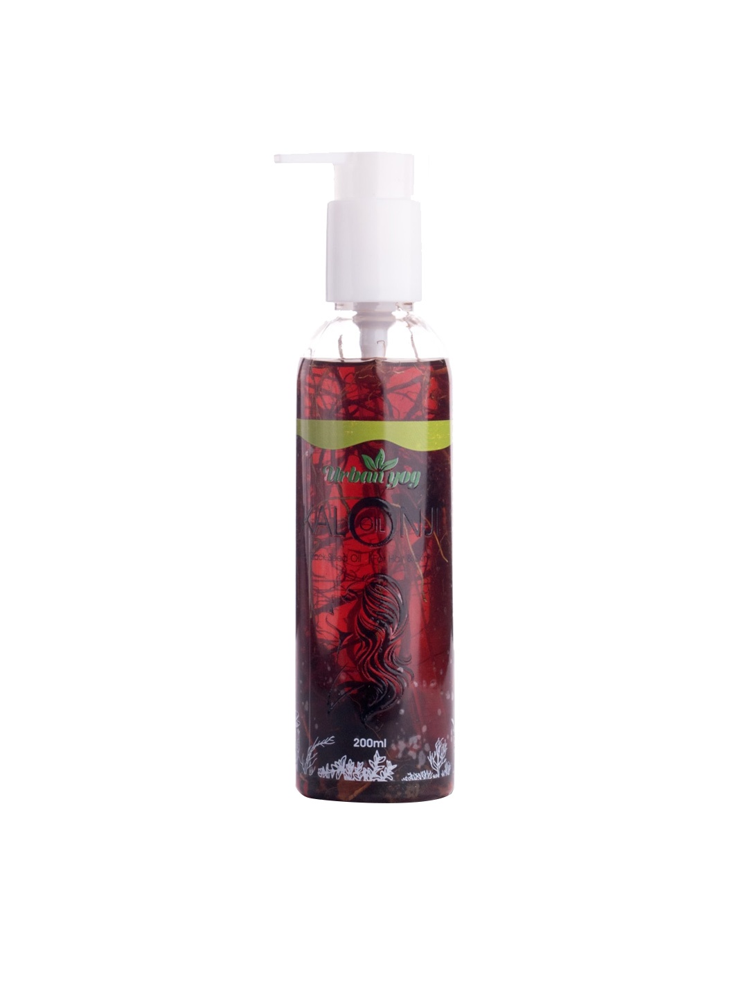 

URBANYOG Ayurvedic Jadibuti Kalonji Oil for Skin & Hair - 200 ml, Maroon