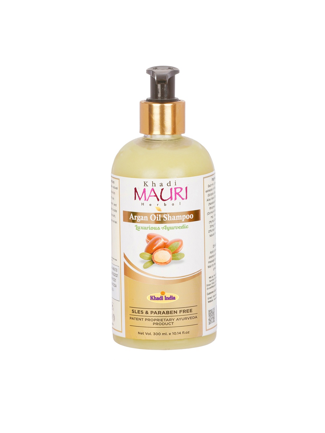 

Khadi Mauri Herbal Argan Oil Shampoo - 300 ml, Cream