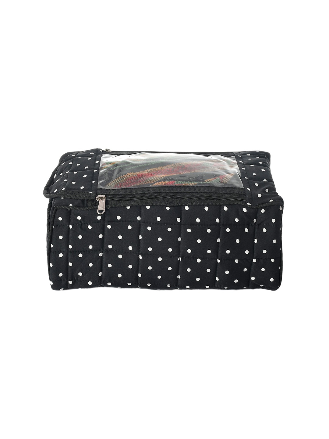

Kuber Industries Black Printed Wardrobe Organisers
