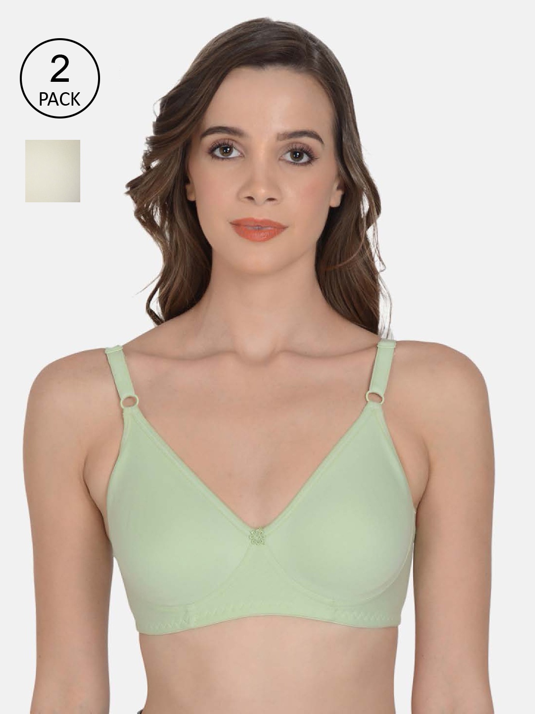 

mod & shy Women Green Bra