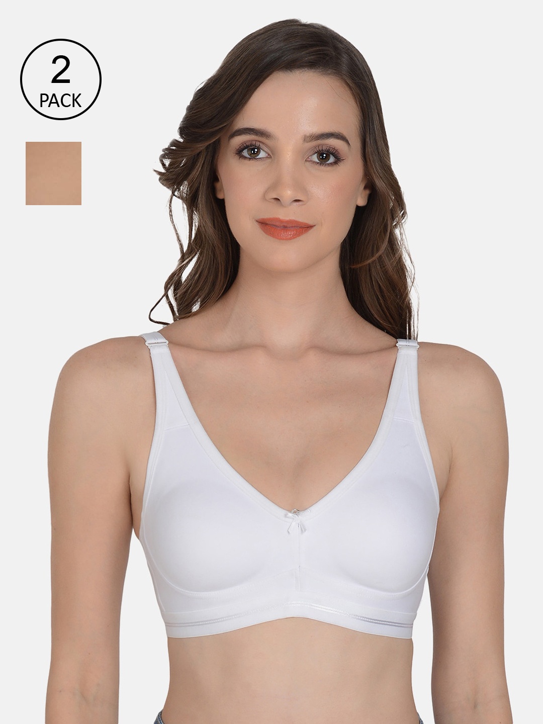 

mod & shy Women White Bra