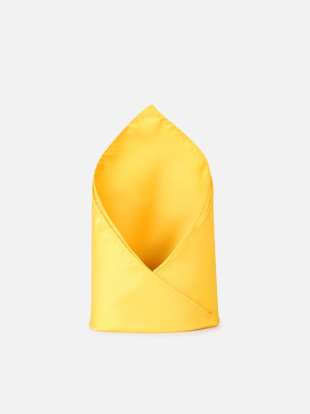 

Van Heusen Men Yellow Solid Pocket Square